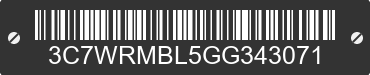 2016 RAM 5500 3C7WRMBL5GG343071 VIN decoded