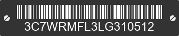 2020 RAM 5500 3C7WRMFL3LG310512 VIN decoded