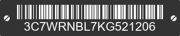 2019 RAM 5500 3C7WRNBL7KG521206 VIN decoded