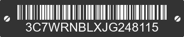2018 RAM 5500 3C7WRNBLXJG248115 VIN decoded