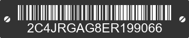 2014 RAM Cargo Van 2C4JRGAG8ER199066 VIN decoded