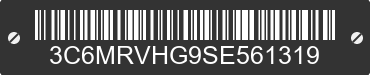 2025 RAM ProMaster 3500 3C6MRVHG9SE561319 VIN decoded