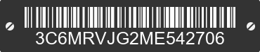 2021 RAM ProMaster 3500 3C6MRVJG2ME542706 VIN decoded
