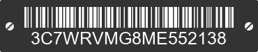 2021 RAM ProMaster 3500 3C7WRVMG8ME552138 VIN decoded