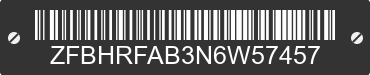 2022 RAM Promaster City ZFBHRFAB3N6W57457 VIN decoded