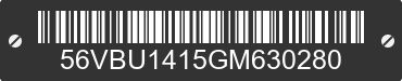 2016 RC TRAILERS, INC. RC Trailers, Inc. 56VBU1415GM630280 VIN decoded