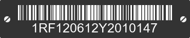 2000 ROADMASTER Incomplete Vehicle Chassis 1RF120612Y2010147 VIN decoded