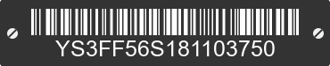 2008 SAAB 9-3 YS3FF56S181103750 VIN decoded