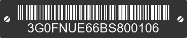 2011 SAAB 9-4x 3G0FNUE66BS800106 VIN decoded