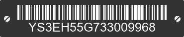 2003 SAAB 9-5 YS3EH55G733009968 VIN decoded