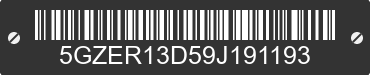 2009 SATURN Outlook 5GZER13D59J191193 VIN decoded