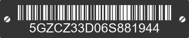 2006 SATURN Vue 5GZCZ33D06S881944 VIN decoded