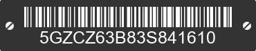 2003 SATURN Vue 5GZCZ63B83S841610 VIN decoded