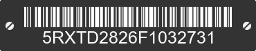 2015 SHADOW CRUISER Shadow Cruiser 5RXTD2826F1032731 VIN decoded