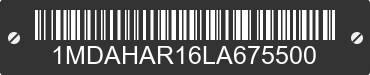2020 SHORELAND'R ShoreLand'r 1MDAHAR16LA675500 VIN decoded