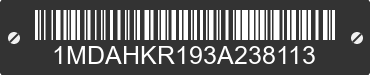 2003 SHORELAND'R ShoreLand'r 1MDAHKR193A238113 VIN decoded