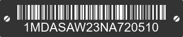2022 SHORELAND'R ShoreLand'r 1MDASAW23NA720510 VIN decoded