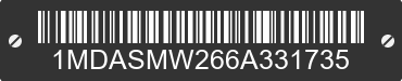 2006 SHORELAND'R ShoreLand'r 1MDASMW266A331735 VIN decoded