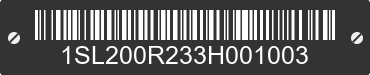2003 SKYLINE CORPORATION Layton 1SL200R233H001003 VIN decoded