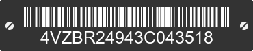 2003 SPARTAN MOTORS CHASSIS Mountain Master (MM) 4VZBR24943C043518 VIN decoded