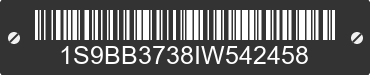 0 SPORT TRAIL SPORT TRAIL 1S9BB3738IW542458 VIN decoded