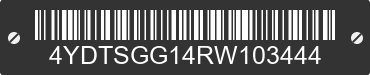 2024 SPRINGDALE Springdale 4YDTSGG14RW103444 VIN decoded