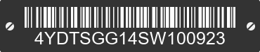 2025 SPRINGDALE Springdale 4YDTSGG14SW100923 VIN decoded