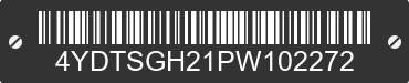 2023 SPRINGDALE Springdale 4YDTSGH21PW102272 VIN decoded