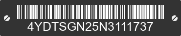 2022 SPRINGDALE Springdale 4YDTSGN25N3111737 VIN decoded