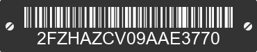 2009 STERLING TRUCK L9500 series 2FZHAZCV09AAE3770 VIN decoded