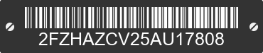 2005 STERLING TRUCK L9500 series 2FZHAZCV25AU17808 VIN decoded