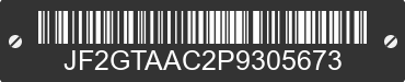 2023 SUBARU Crosstrek JF2GTAAC2P9305673 VIN decoded