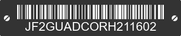 2024 SUBARU Crosstrek JF2GUADCORH211602 VIN decoded