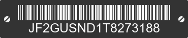 2026 SUBARU Crosstrek JF2GUSND1T8273188 VIN decoded