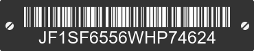 1998 SUBARU Forester JF1SF6556WHP74624 VIN decoded