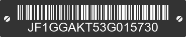 2003 SUBARU Impreza JF1GGAKT53G015730 VIN decoded