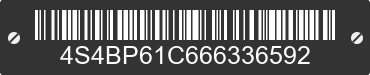 2006 SUBARU Outback 4S4BP61C666336592 VIN decoded