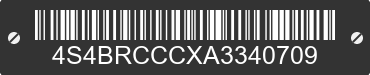 2010 SUBARU Outback 4S4BRCCCXA3340709 VIN decoded
