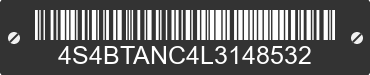 2020 SUBARU Outback 4S4BTANC4L3148532 VIN decoded