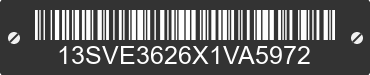 1999 SUNDOWNER ValueLite 13SVE3626X1VA5972 VIN decoded
