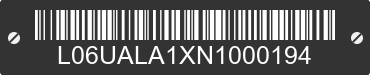 2022 TAIZHOU NEBULA POWER CO., LTD MODEL A L06UALA1XN1000194 VIN decoded