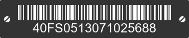 2007 TALBERT TALBERT 40FS0513071025688 VIN decoded