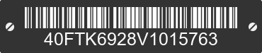 2027 TALBERT TALBERT 40FTK6928V1015763 VIN decoded