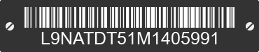 2021 TAOTAO RTK L9NATDT51M1405991 VIN decoded