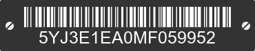 2021 TESLA Model 3 5YJ3E1EA0MF059952 VIN decoded