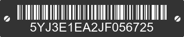 2018 TESLA Model 3 5YJ3E1EA2JF056725 VIN decoded