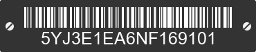 2022 TESLA Model 3 5YJ3E1EA6NF169101 VIN decoded