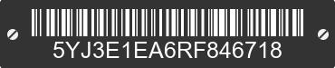 2024 TESLA Model 3 5YJ3E1EA6RF846718 VIN decoded