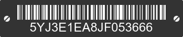 2018 TESLA Model 3 5YJ3E1EA8JF053666 VIN decoded