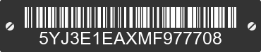 2021 TESLA Model 3 5YJ3E1EAXMF977708 VIN decoded